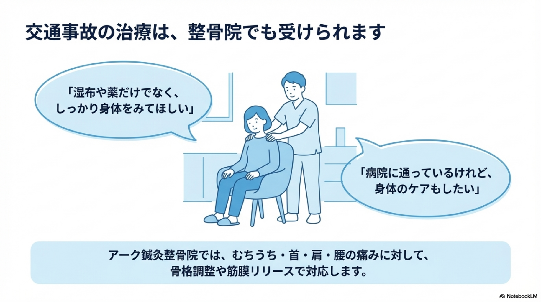 整骨院での交通事故治療可能